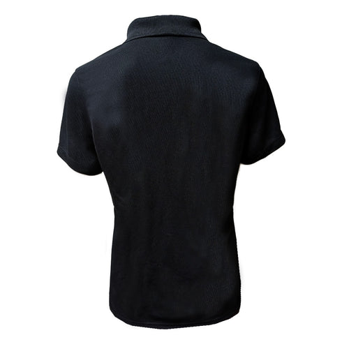 Playera Polo Sorteos Tec Negra